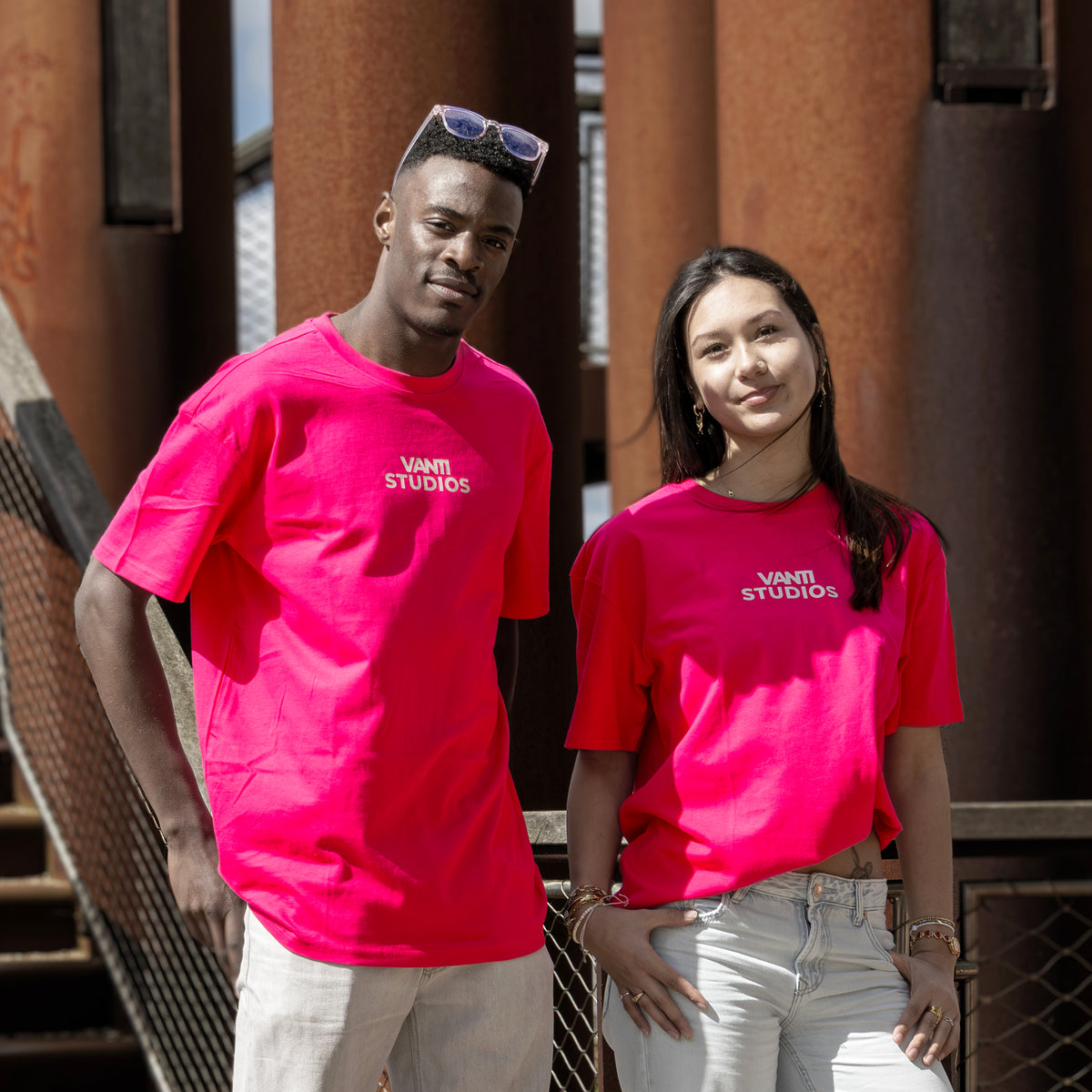 Pink Oversized T shirt