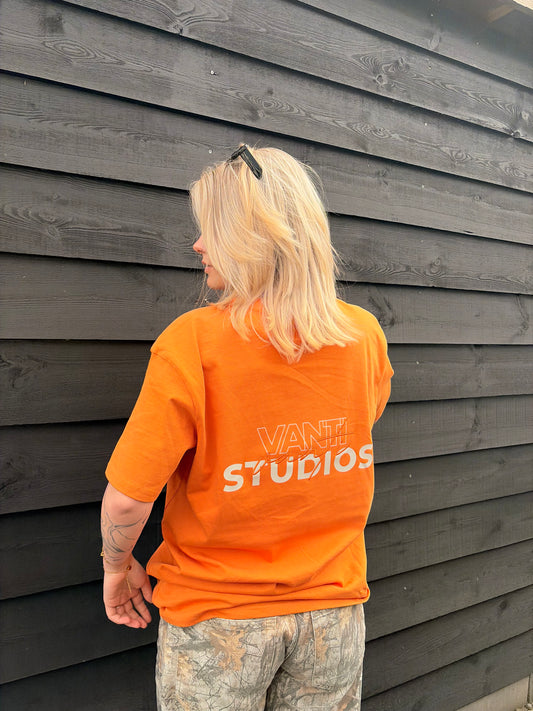 Orange Oversized T shirt