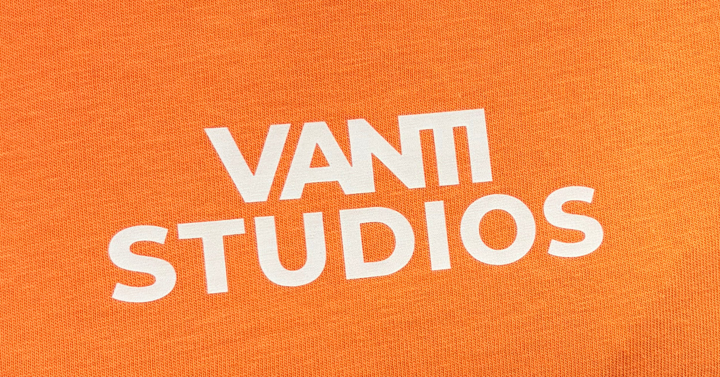Orange Oversized T shirt