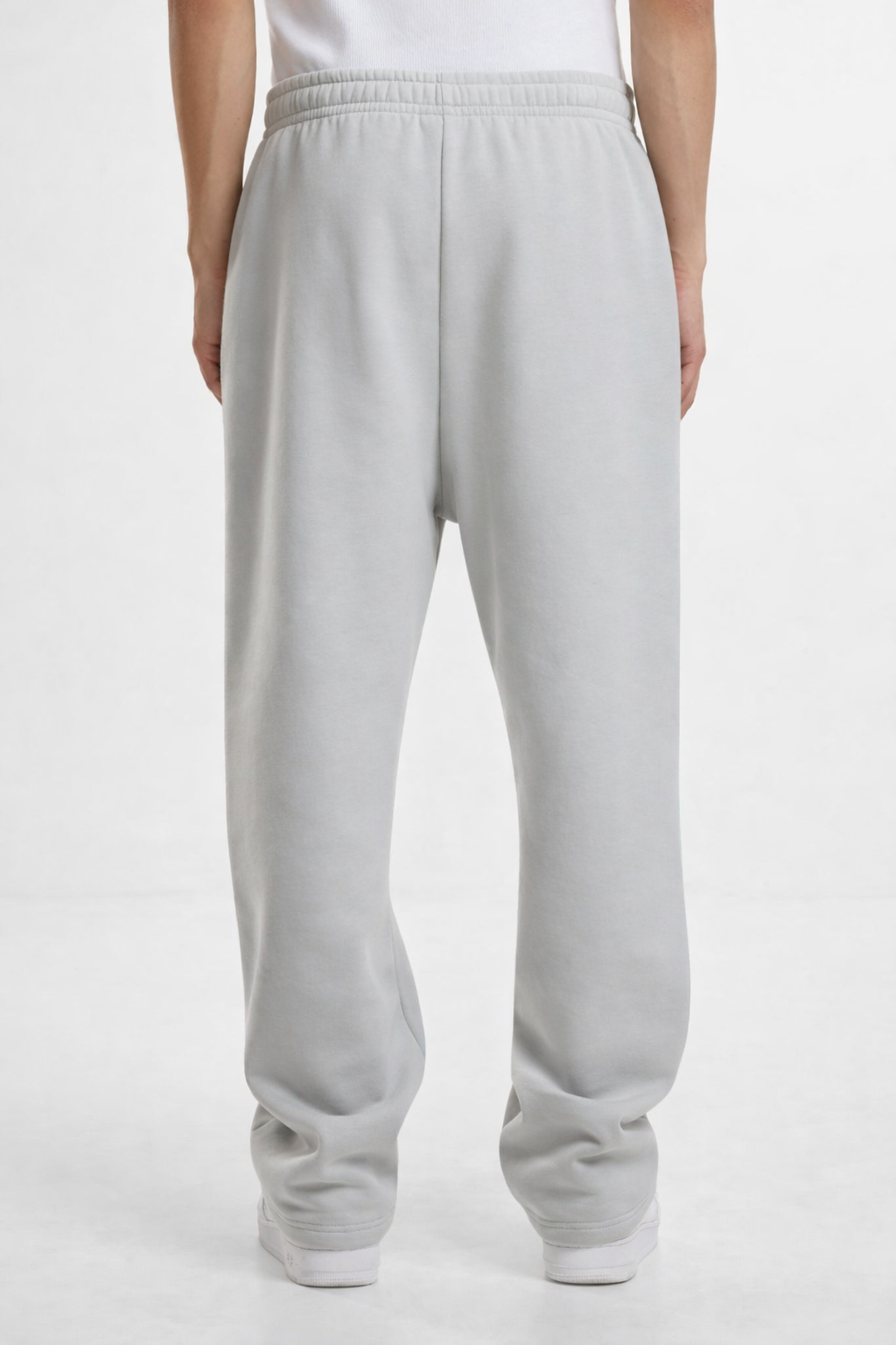 Light blue - Light grey fluffy trackpants